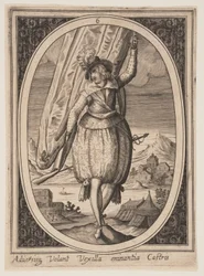 Plate 6 from Military Figures