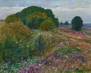 At the Edge of the Heath (Heath Landscape I). 1909