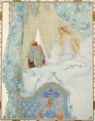 The Princess on the Pea from Tales by Hans Christian Andersen, pub. 1911