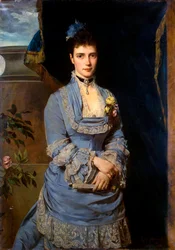 Portrait of Grand Duchess Maria Fyodorovna, Princess Dagmar of Denmark