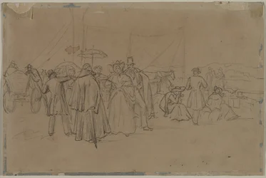 Passengers for Rhine Steamer