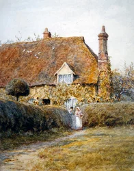 By a Cottage Gate