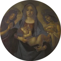 The Virgin and Child with Saint John and an Angel (after Botticelli)