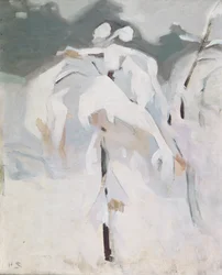Snow Covered Birch, c.1913