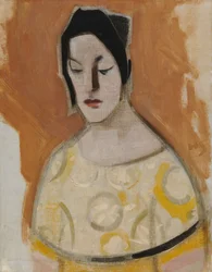 The Fortune-Teller (Woman in Yellow Dress)