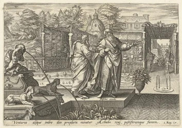 Elijah Predicts Drought to King Ahab