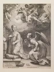 Annunciation, from the Series “The Life of the Virgin”