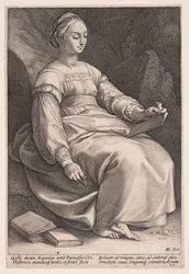 Clio, The Muse of History, from The Nine Muses