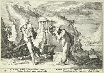 Deucalion and Pyrrha Repopulating the World
