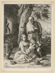 The Holy Family with the Infant Saint John