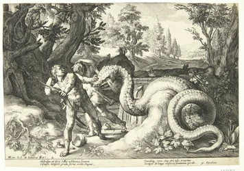 The Dragon Tells the Companions of Cadmus