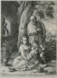 Holy Family with John the Baptist (The Early Life of Mary)