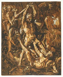 Hercules Killing Cacus