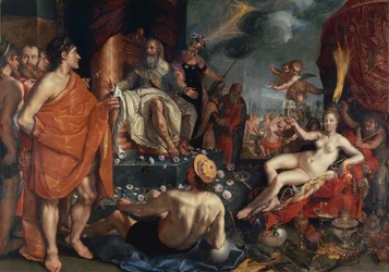 Hermes Presenting Pandora to King Epimetheus