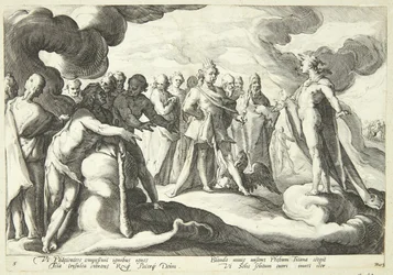 Jupiter and the Gods Ask Helios to Resume Control of the Sun Chariot