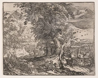 Landscape with a Shepherd Couple