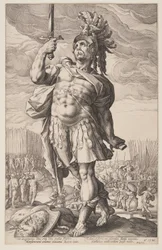 Publius Horatius, from The Roman Heroes