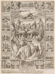 Punishment of Tyrants, Plate 9 from the Series "Allegories of the Christian Faith"