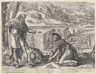 Ruth Gleaning in the Field of Boaz