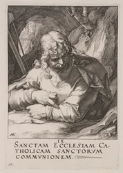 St James the Less, from Christ, the Apostles and St Paul with the Creed