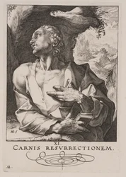 St Jude Thaddeus, from Christ, the Apostles and St Paul with the Creed