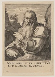 St Paul, from Christ, the Apostles and St Paul with the Creed