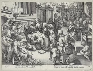 St. Paul raising Eutychus