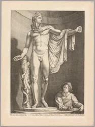 The Apollo Belvedere, Plate 3 from Three Famous Antique Sculptures