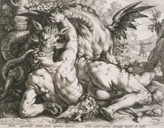 The Dragon Devouring the Companions of Cadmus