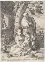 The Holy Family with the Young St. John the Baptist