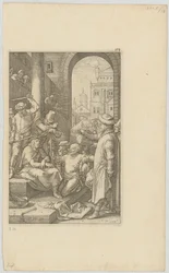 Mocking of Christ, Plate 7 from the Series 