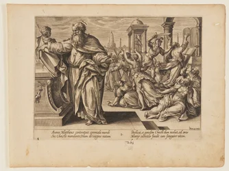 The Martyrdom of St Matthew, from The Martyrdom of Christ and the Apostles