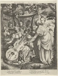 Concert of the Muses on Parnassus (Musarum Officia)