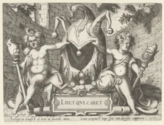 Two Putti with a Fool