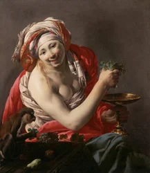 Bacchante with an Ape, 1627
