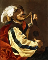 A Lute Player