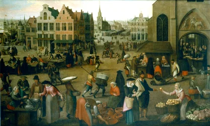 View of a Market Place