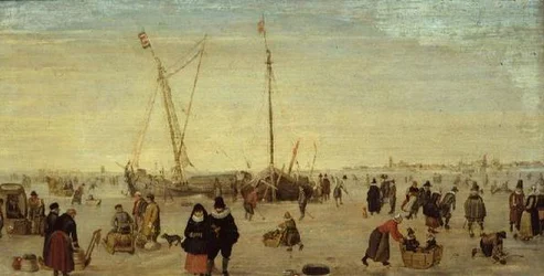 A Scene on the Ice