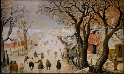 Winter Landscape in the Netherlands