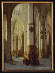 Interior of the Church of St. Bavon
