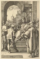 Christ before Pilate, from The Passion of Christ, 1596