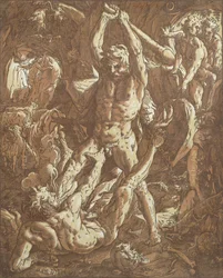 Hercules Killing Cacus