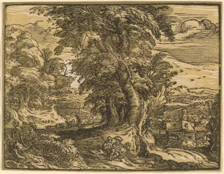 Landscape with a Shepherd Couple