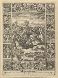Punitio Malorum, from Allegories of the Christian Faith, from Christian and Profane Allegories