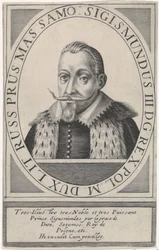 Portrait of Sigismund III Vasa, King of Poland 1566-1632, 1608