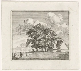 Farm in a Landscape