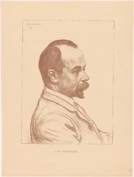 Portrait of Jacobus Gerardus Veldheer