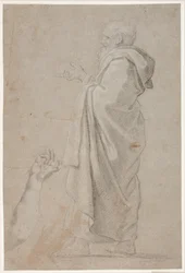 Standing Monk. Study of an Arm