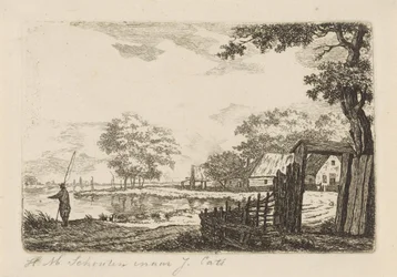 Landscape with Fisherman
