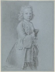 Portrait of a Standing Boy